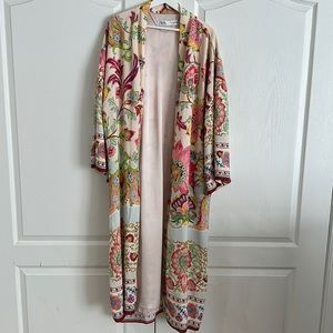 Zara printed kimono
